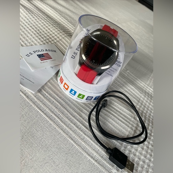 POLO ASSN Smart Watch,Touch Screen Controls,Bluetooth Android,ISO With Box - Picture 6 of 6